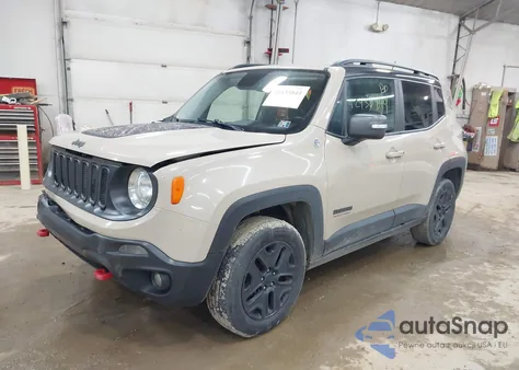 2017 Jeep Renegade Deserthawk 4X4 from USA, damaged, VIN ZACCJBCB6HPE97998